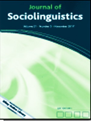 The Journal of Sociolinguistics